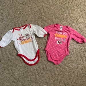 Kansas City Chiefs Onesies